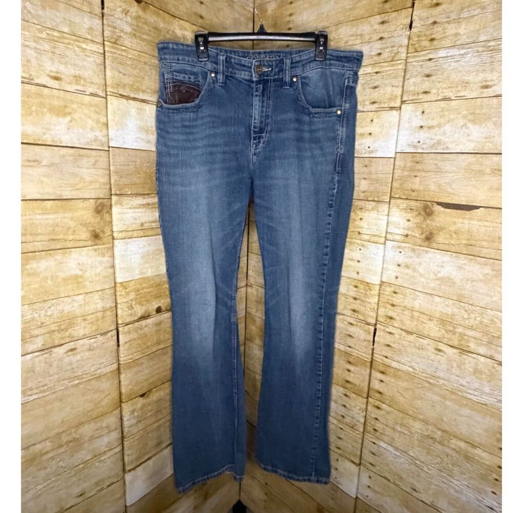 Cody James Men's Relaxed Bootcut Jeans Western Cowboy Rodeo Denim